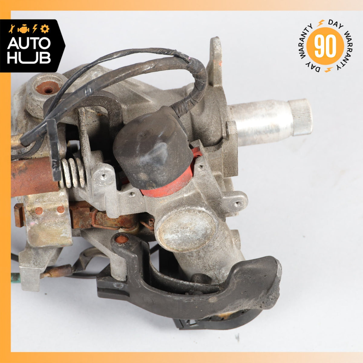 00-04 Aston Martin DB7 Vantage Steering Wheel Column w/ Lock Set OEM 20k - photo 11
