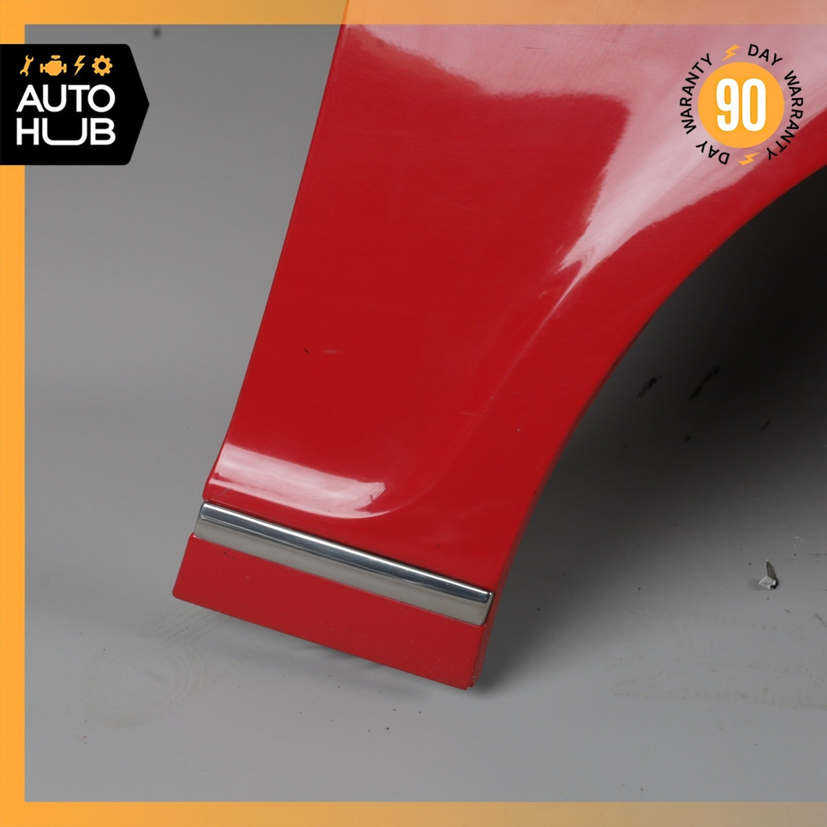 03-11 Bentley Continental GT GTC Right Passenger Side Fender Assembly Red OEM - photo 3