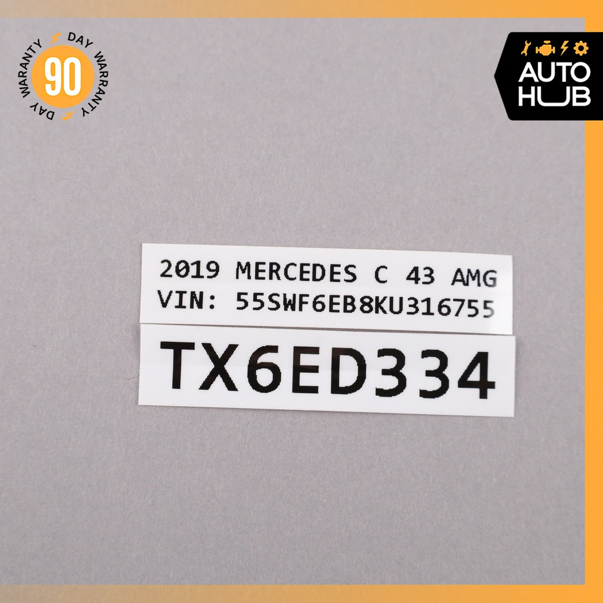 19-23 Mercedes W205 C43 C63 Rear SAM Module Control Unit Signal Acquisition OEM - photo 9