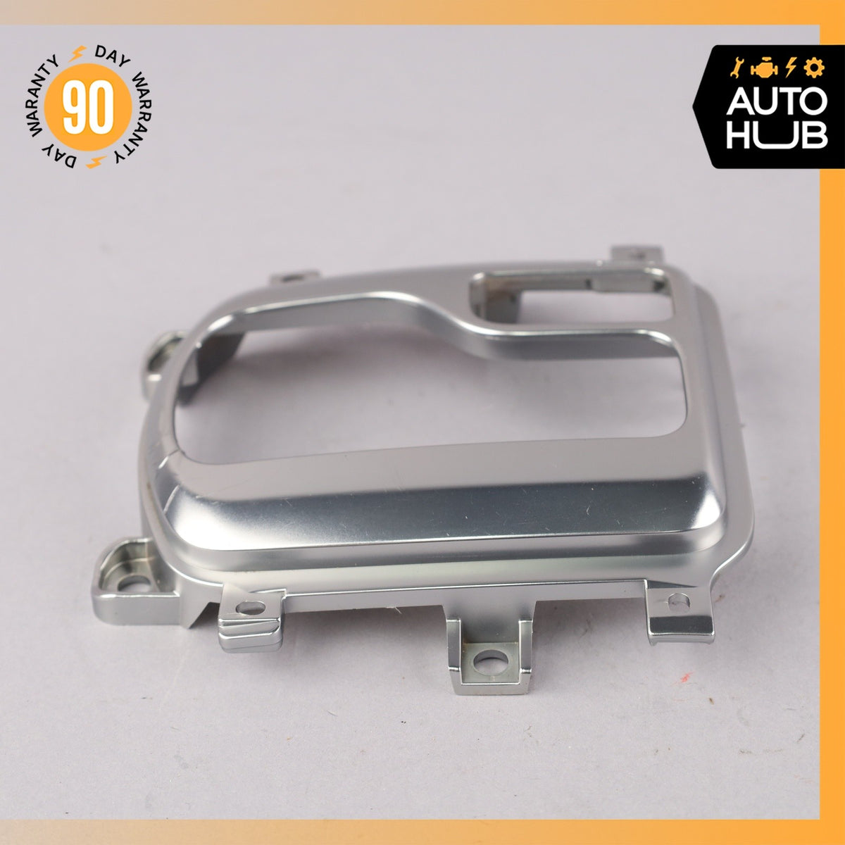 08-13 Infinity G37 Center Console Shift Shifter Bezel Trim 77k - photo 3
