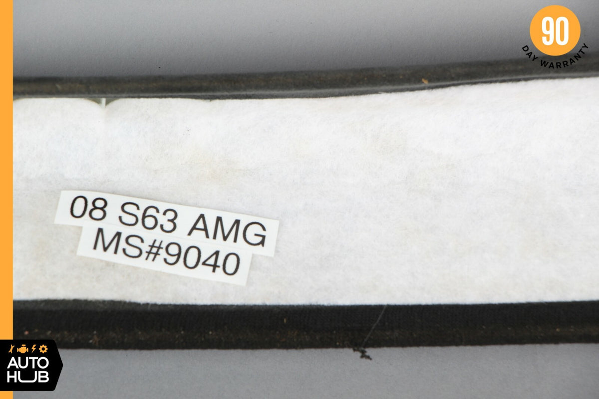 07-13 Mercedes W221 S63 AMG S600 Front Right Side A Pillar Trim Panel OEM - photo 9