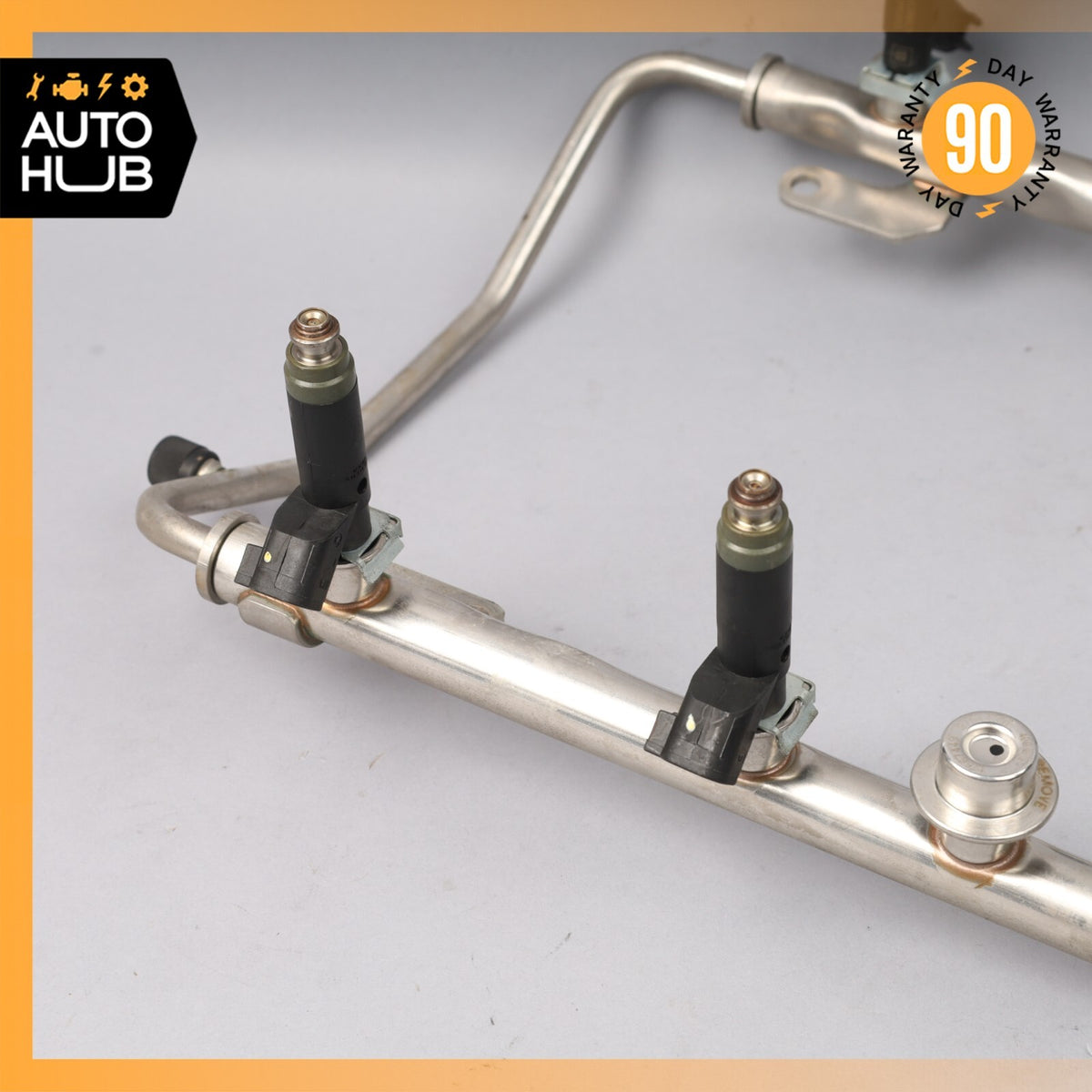 04-06 Cadillac XLR 4.6L V8 Fuel Injection Rail Line w/ Injectors OEM 69k - photo 3