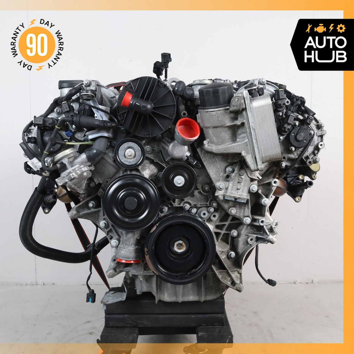 07-12 Mercedes R230 SL550 E550 Engine Motor Assembly 5.5L V8 M273 RWD OEM 90k - photo 10
