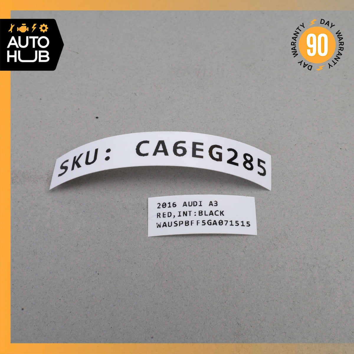Audi 8V A3 E-Tron Oxygen Sensor Lambda Set of 2 OEM 78k - photo 11