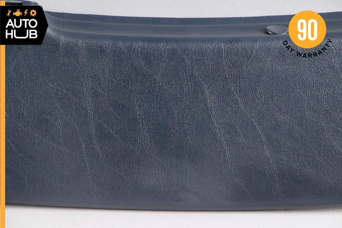 90-02 Mercedes R129 SL500 SL320 Right Side Sun Visor Trim Cover Blue OEM 49k - photo 3