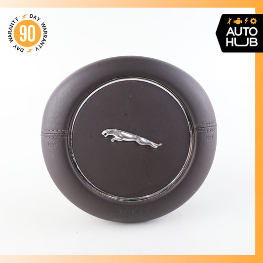 11-12 Jaguar X351 XJ 3.0L Steering Wheel Airbag Air Bag Brown OEM - photo 1