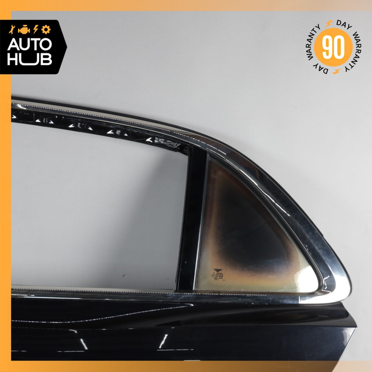 14-18 Bentley Flying Spur Rear Left Driver Side Door Shell Black OEM 40k - photo 3
