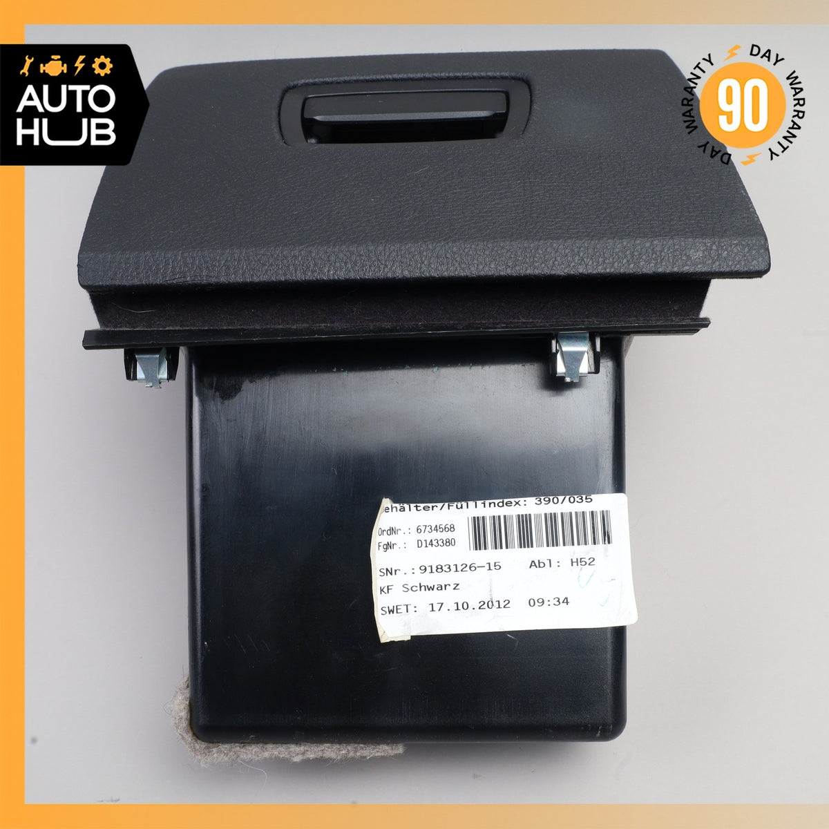 09-15 BMW F01 740i Front Left Dashboard Glove Box Compartment OEM - photo 7