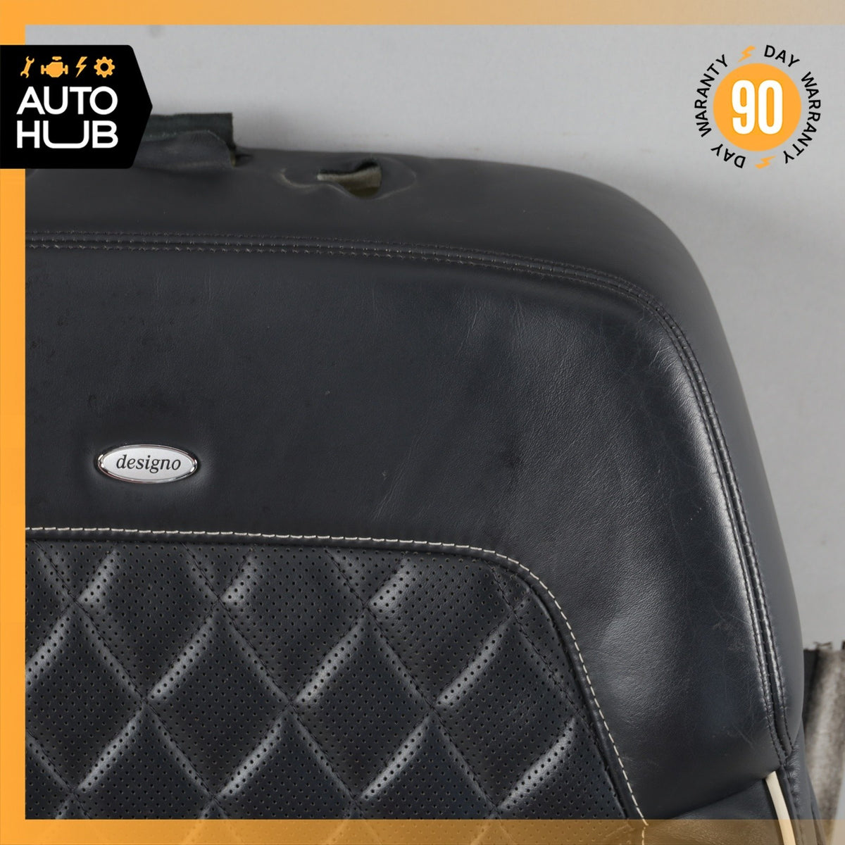 12-16 Mercedes X166 GL350 ML63 Front Right Top Upper Seat Cushion Designo OEM - photo 2