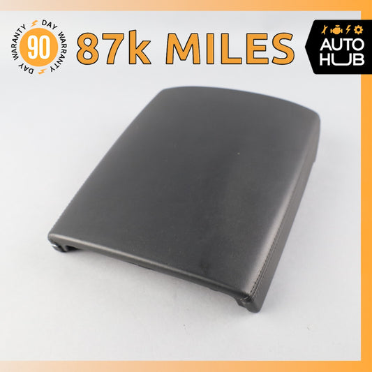Porsche Panamera 970 Turbo Center Console Arm Rest Storage Cover Leather OEM 87k - photo 1