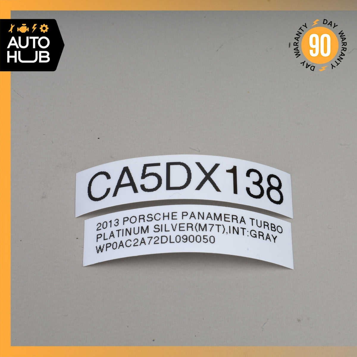 10-16 Porsche Panamera 970 Rear Left Driver Side Reading Light 97063206102 OEM - photo 9