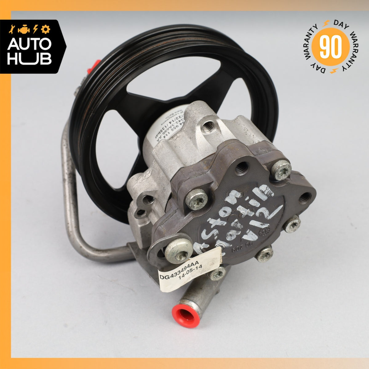 10-15 Aston Martin DB9 Rapide Vanquish Power Steering Pump DG433A696AA OEM - photo 8