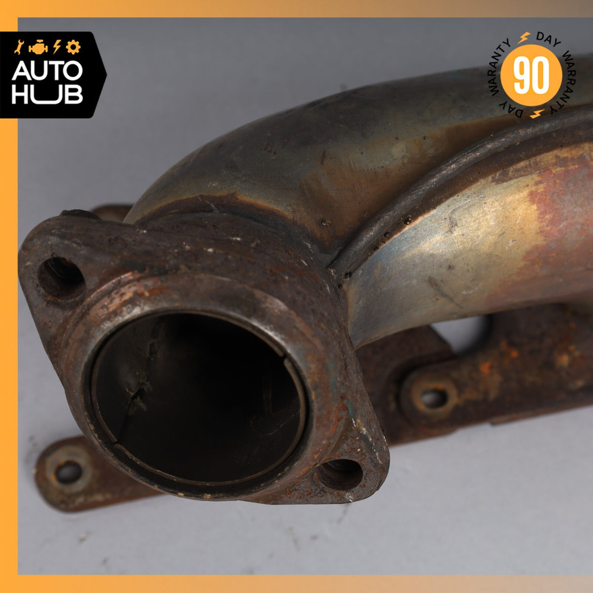06-12 Mercedes W211 E350 C300 C350 M272 Right Side Exhaust Manifold Header OEM - photo 3