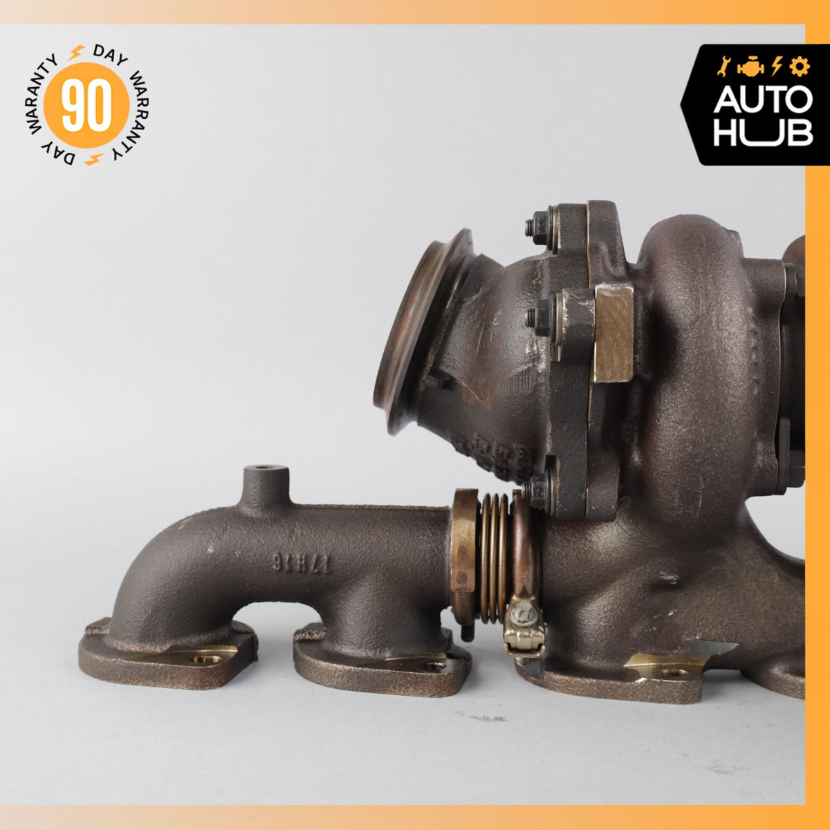 07-17 Mercedes W222 Maybach S600 SL600 Turbocharger Turbo Manifold Left Side OEM - photo 8