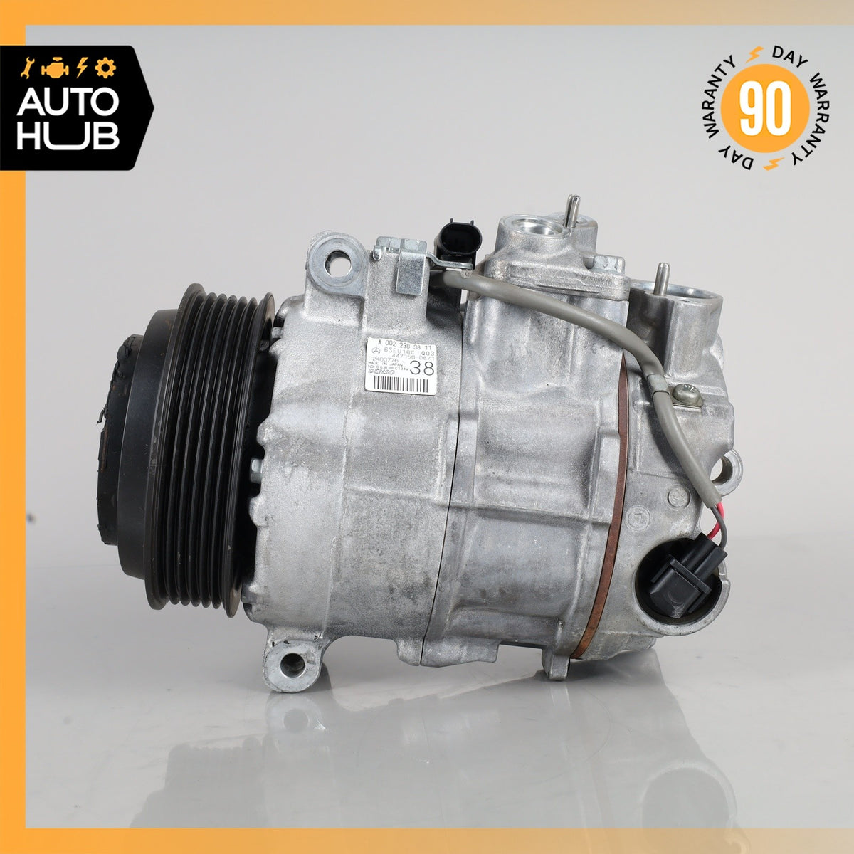 10-11 Mercedes W207 E550 A/C Air Conditioning Compressor 0022303811 OEM - photo 3