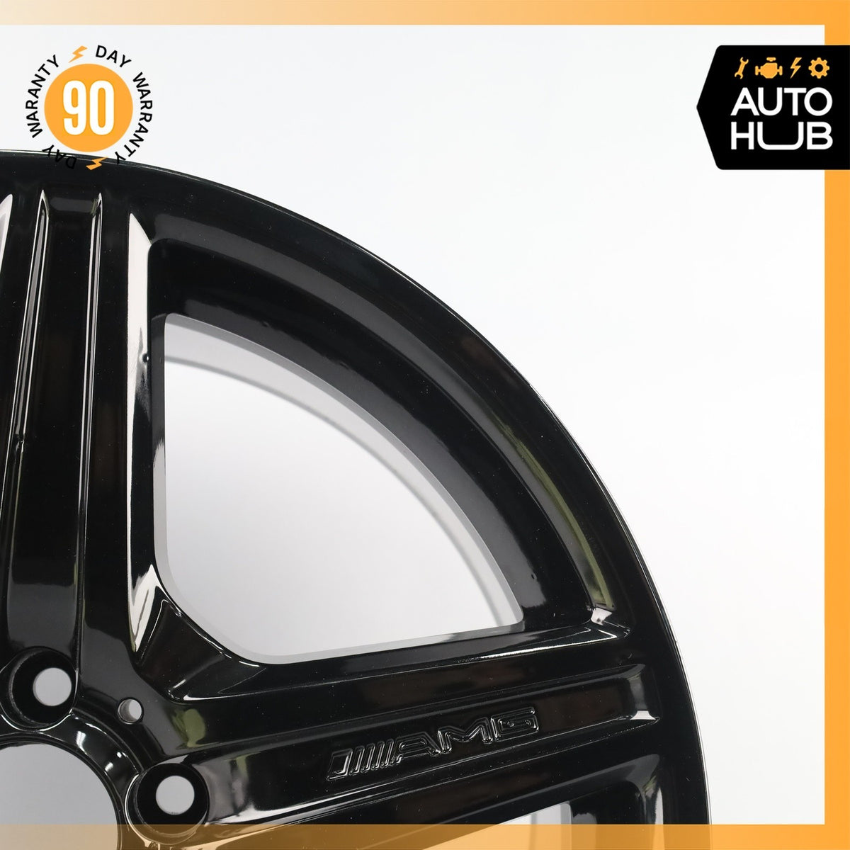 Mercedes W219 CLS550 CLS63 AMG 9.5 x 18 18" Rear Wheel Rim Black 2194011802 OEM - photo 4