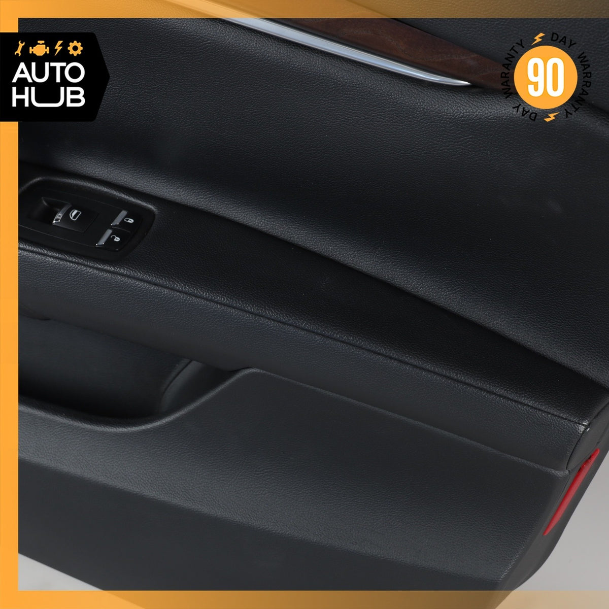 14-22 Maserati Ghibli M157 Front Right Side Interior Door Panel Black OEM 68k - photo 11