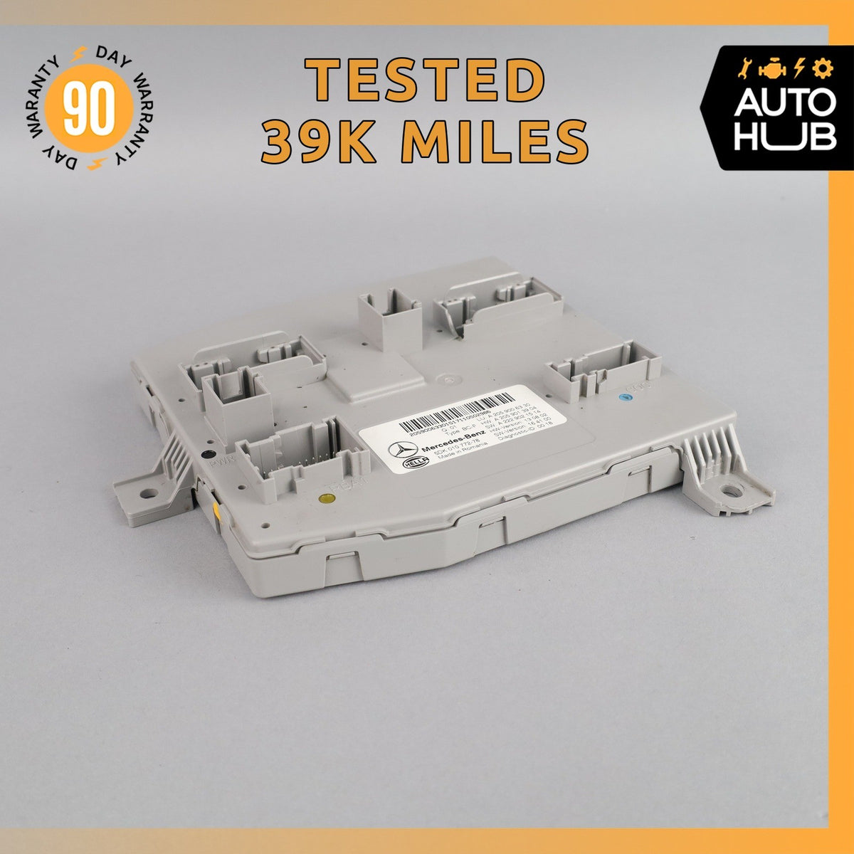 15-16 Mercedes W205 C300 Front SAM Module Control Unit Signal Acquisition OEM - photo 1