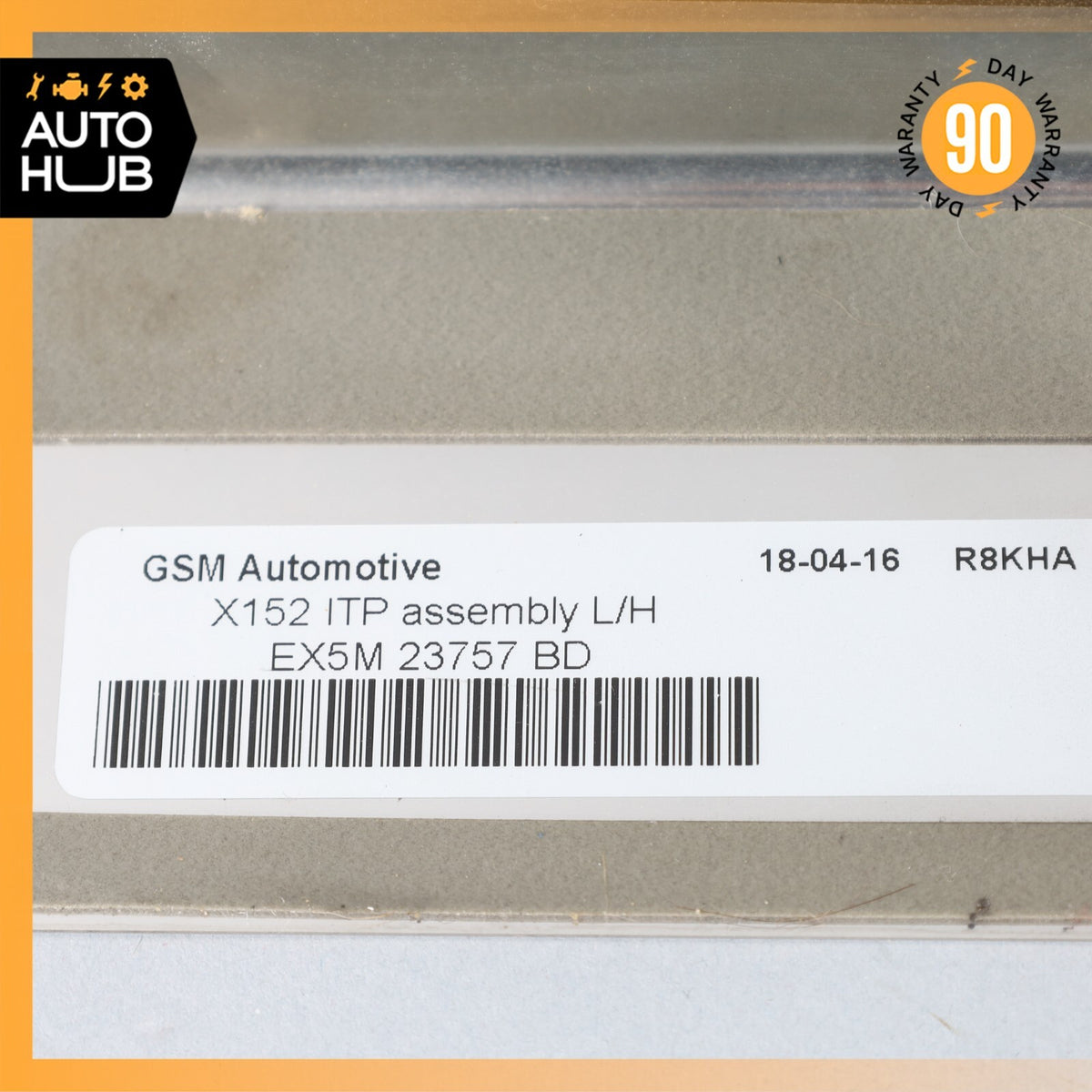 14-24 Jaguar X152 F-Type Left Driver Side Illuminated Door Step Sill Panel OEM - photo 13