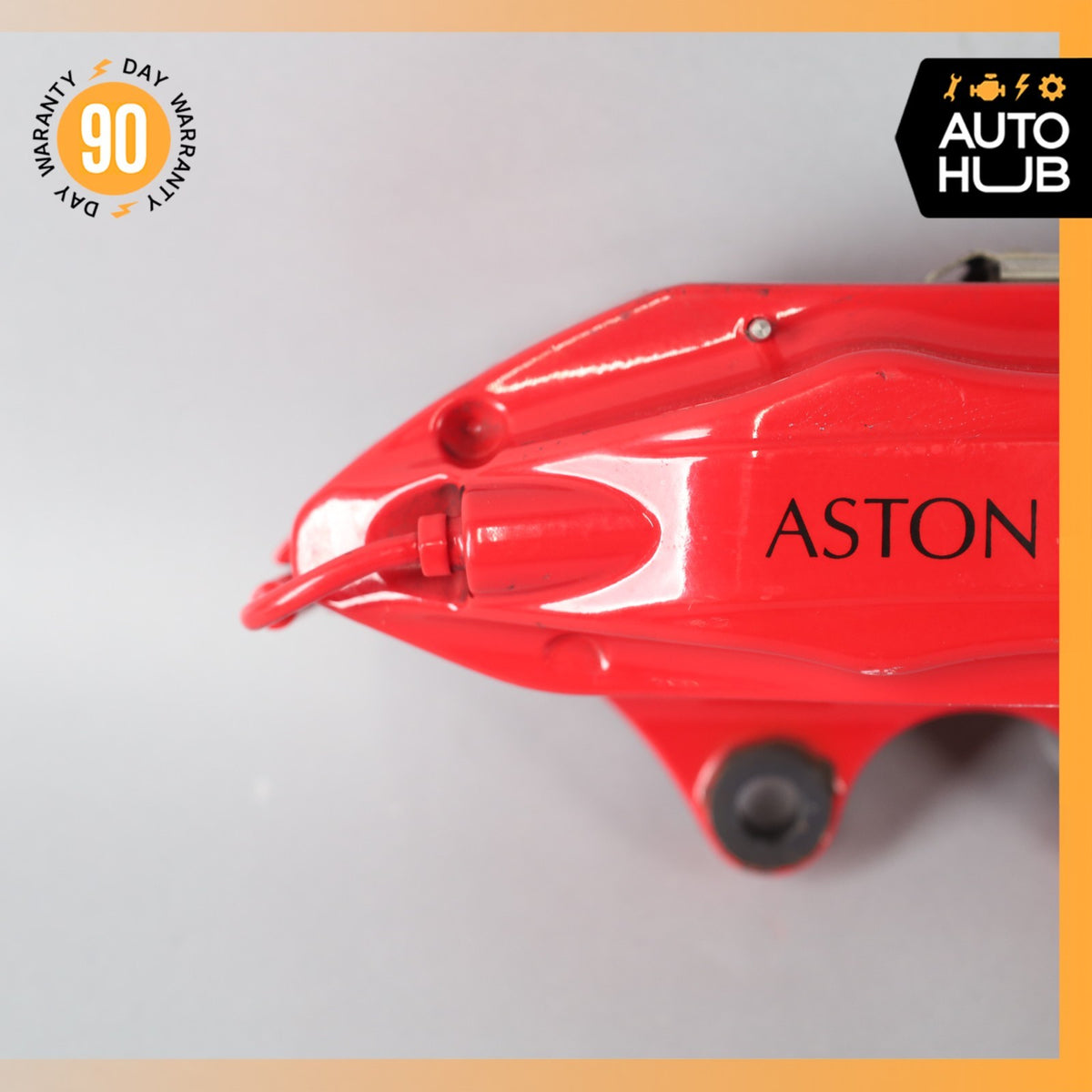 03-04 Aston Martin DB7 Vantage Front Brake Caliper Set Red 28124629AA OEM 35k - photo 15