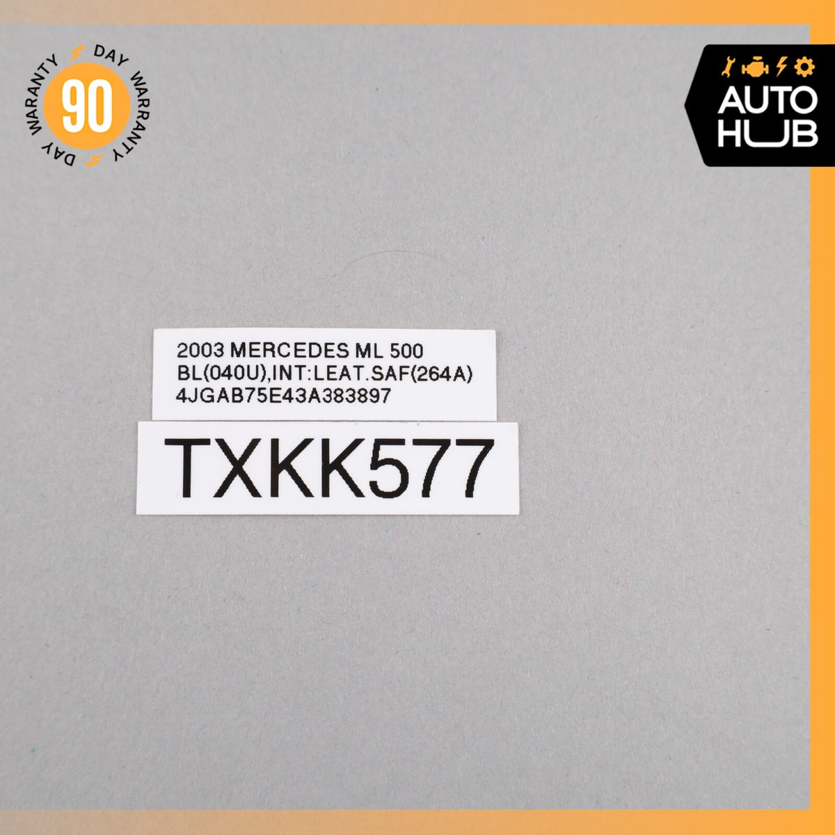 02-05 Mercedes W163 ML500 ML320 Rear Left Bose Speaker Assembly 1638200702 OEM - photo 14