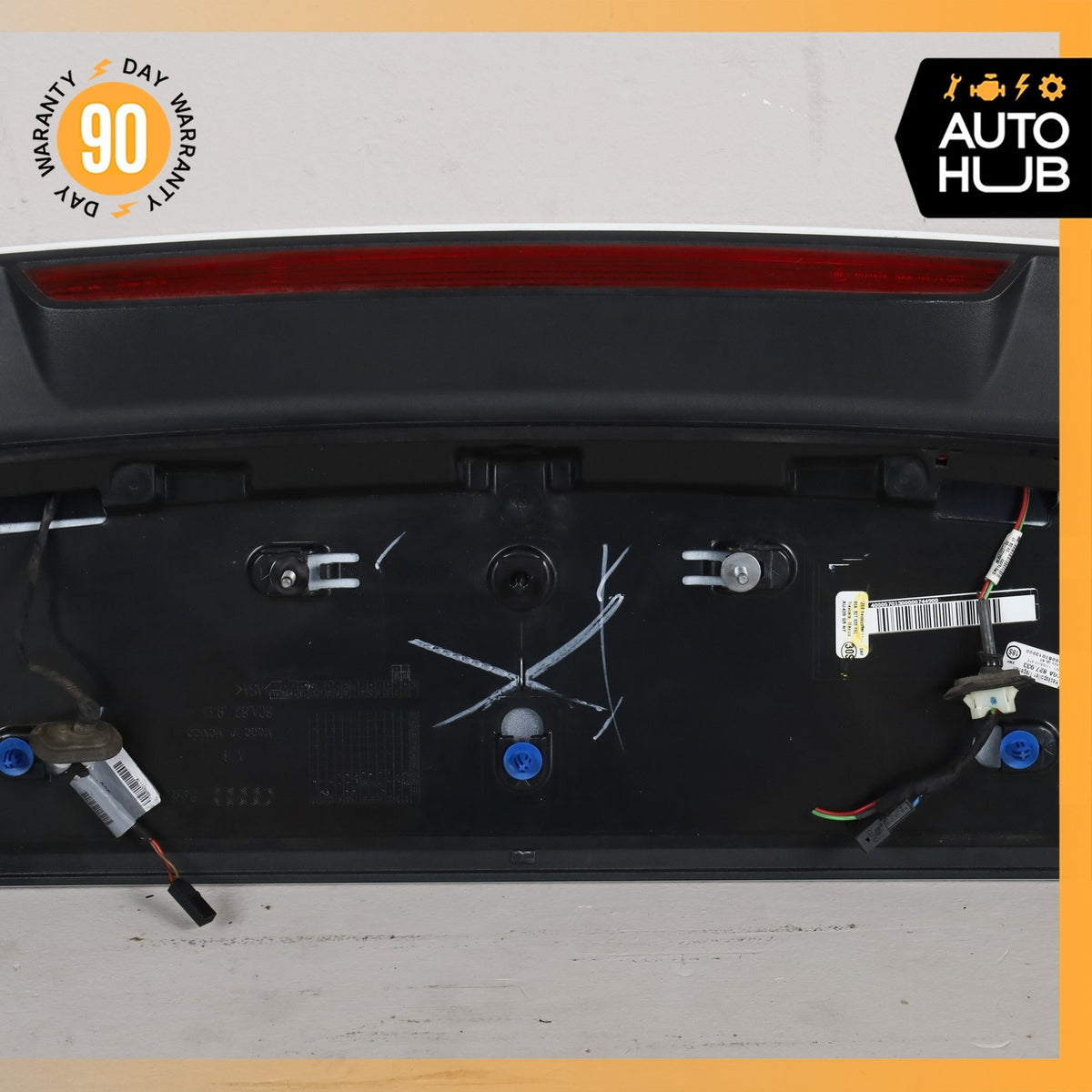 18-25 Audi FY Q5 SQ5 Rear Trunk Spoiler Wing w/ Brake Light 80A827933 OEM - photo 10