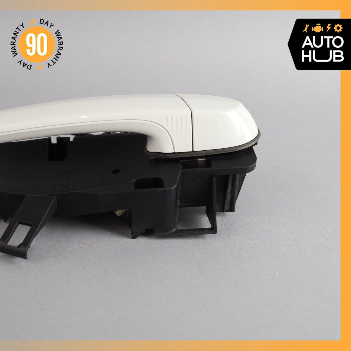 13-15 BMW E84 X1 Rear Right Exterior Door Handle w/ Bracket White OEM - photo 15