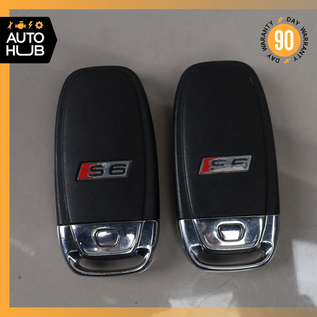 12-18 Audi C7 S6 A6 Key Fob Entry Remote Lock Switch Set OEM 51k - photo 4