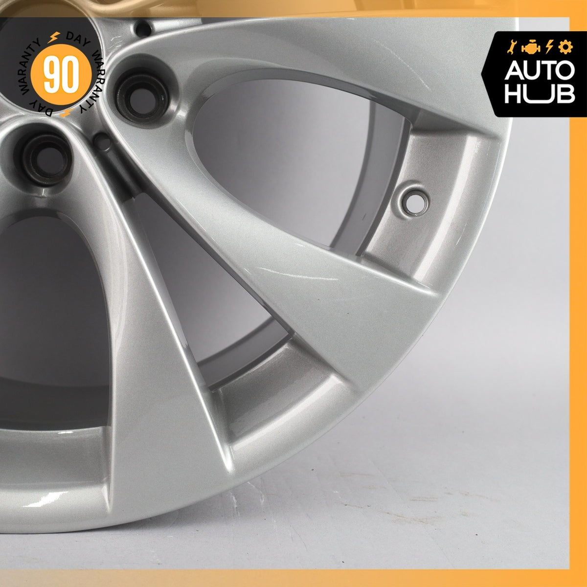 BMW E70 X5 10 x 20 20" Style 227 Front Wheel Rim Silver 8037349 OEM - photo 6