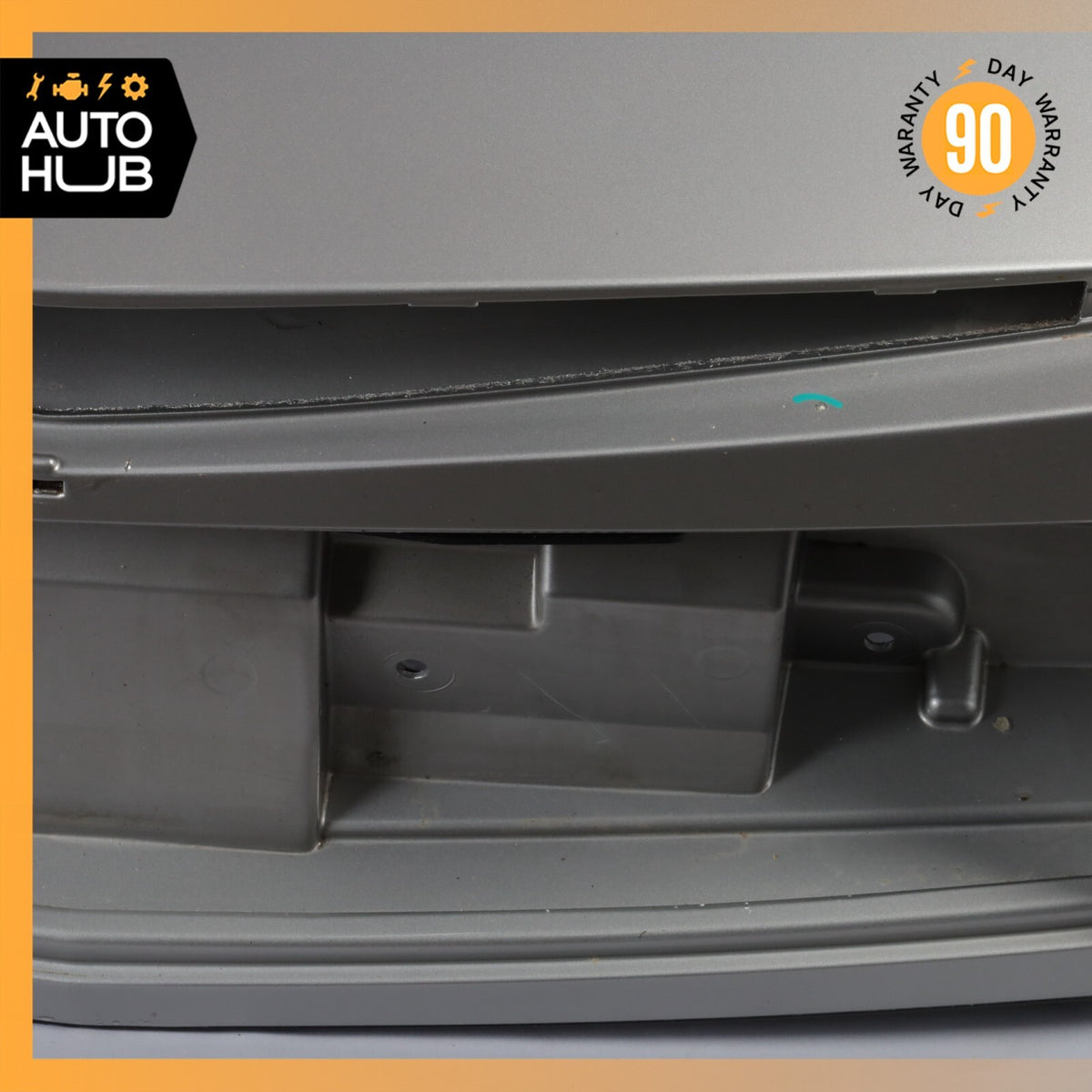 04-09 Cadillac XLR Trunk Lid Panel Assembly Light Tarnished Silver OEM 69k - photo 12