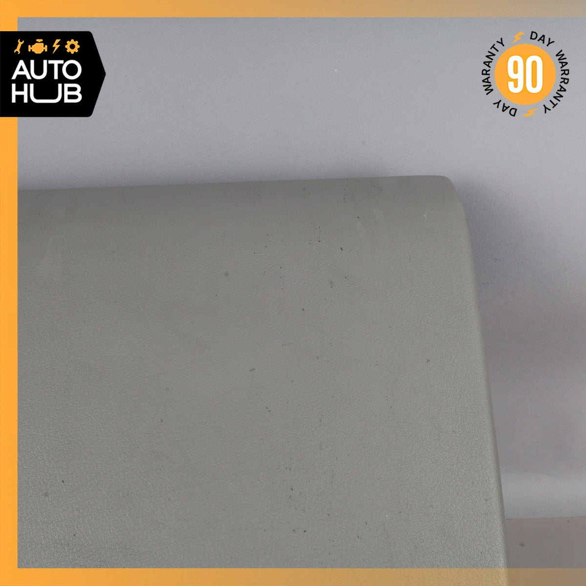 Porsche Cayenne 955 Dashboard Glove Box Compartment Leather Gray 7L5857095P OEM - photo 5