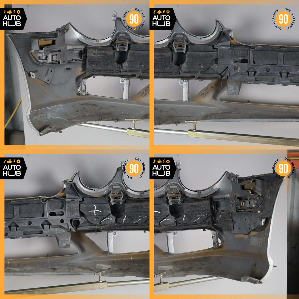 03-06 Mercedes W215 CL500 CL55 AMG Sport Front Bumper Cover Assembly Silver OEM - photo 16