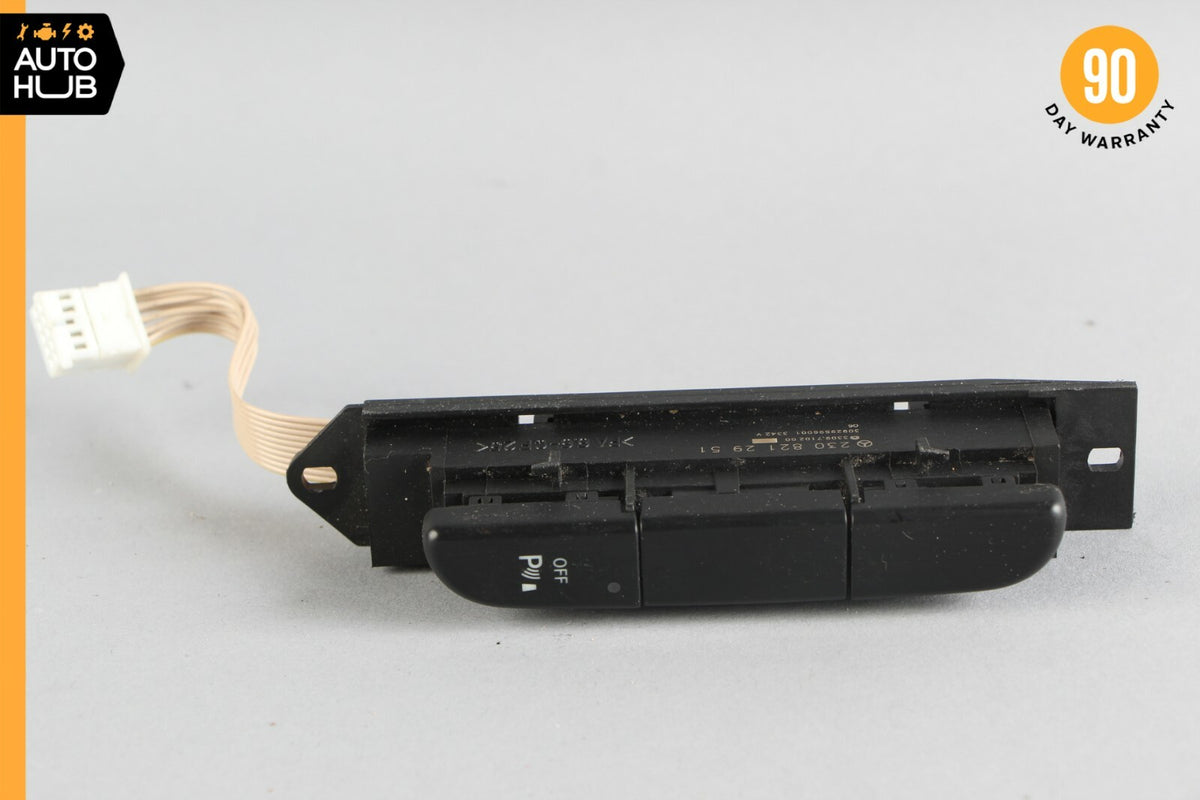 03-08 Mercede R230 SL500 SL550 Center Console ESP Parking Control Switch OEM - photo 10
