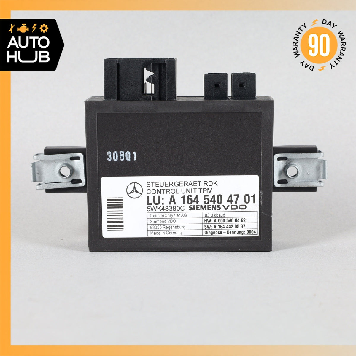 06-13 Mercedes R230 SL550 CL550 R350 TPMS Tire Pressure Control 1645404701 OEM - photo 1