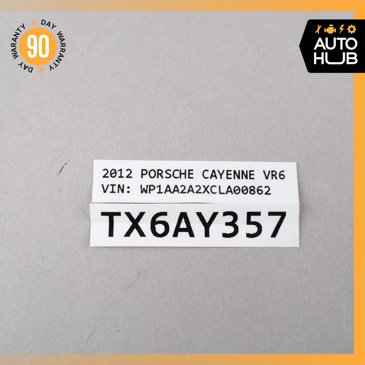 11-18 Porsche Cayenne 958 Electronic Parking Button Switch 7P5827225 OEM - photo 8