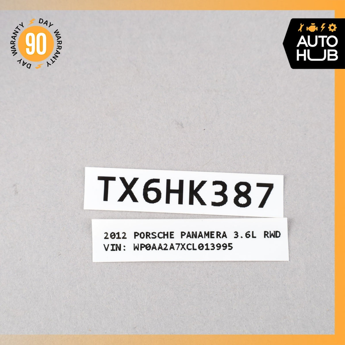 10-16 Porsche Panamera 970 Front Left Driver Exterior Door Handle Brown OEM - photo 14