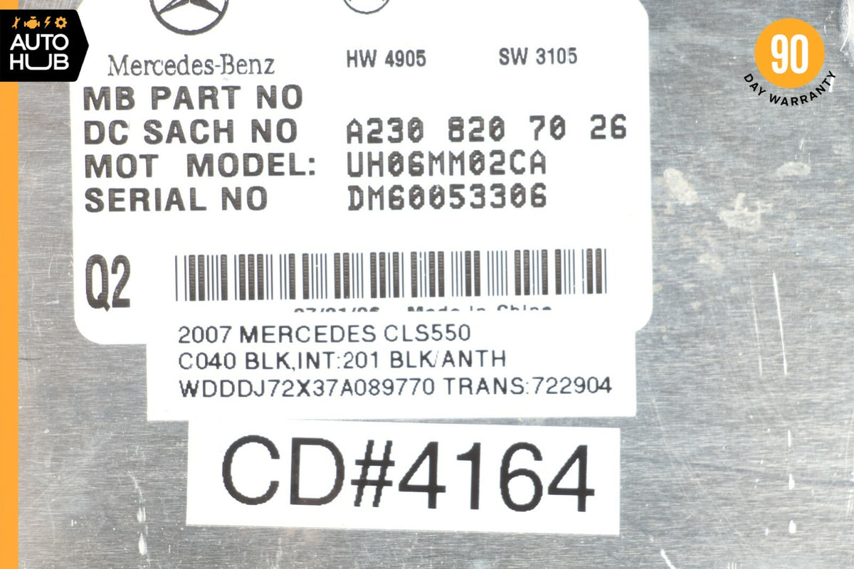 06-12 Mercedes W219 CLS550 SL550 Communication Control Module 2308207026 OEM - photo 7