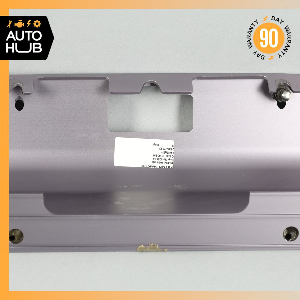 05-16 Aston Martin DB9 Trunk Lid Lock Latch Cover Trim Panel OEM 7k - photo 10