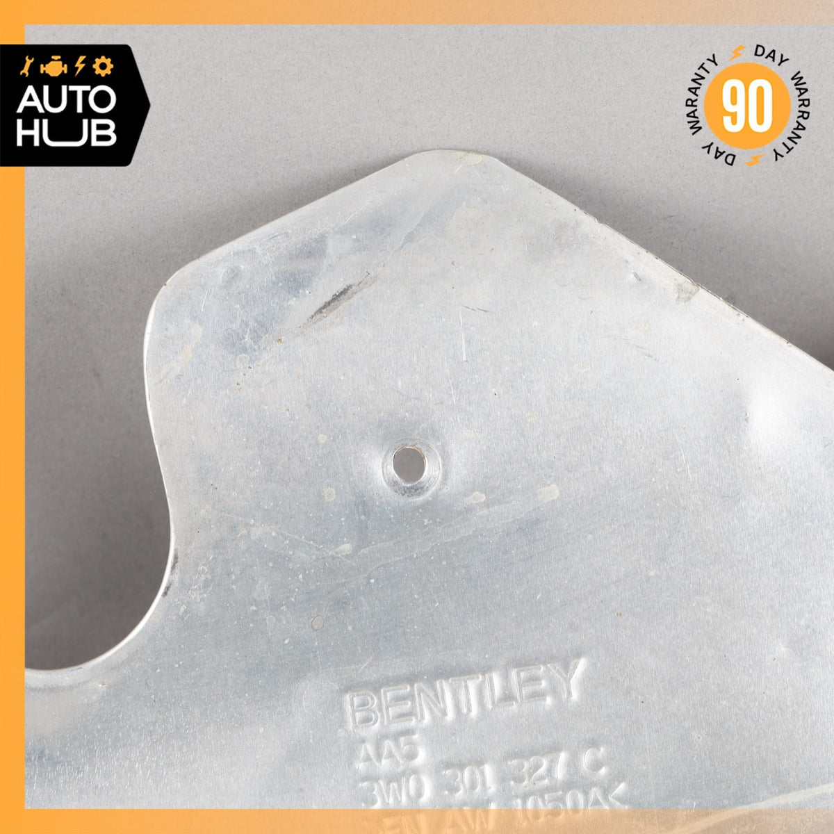 03-12 Bentley Continental GTC Transmission Left Side Heat Shield Plate OEM 87k - photo 3