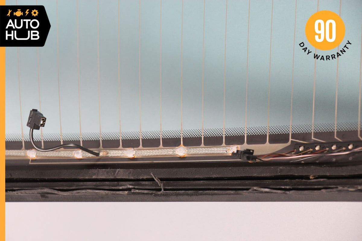 07-09 Mercedes W211 E350 E550 E320 E63 Sedan Rear Windshield Window Glass OEM - photo 10
