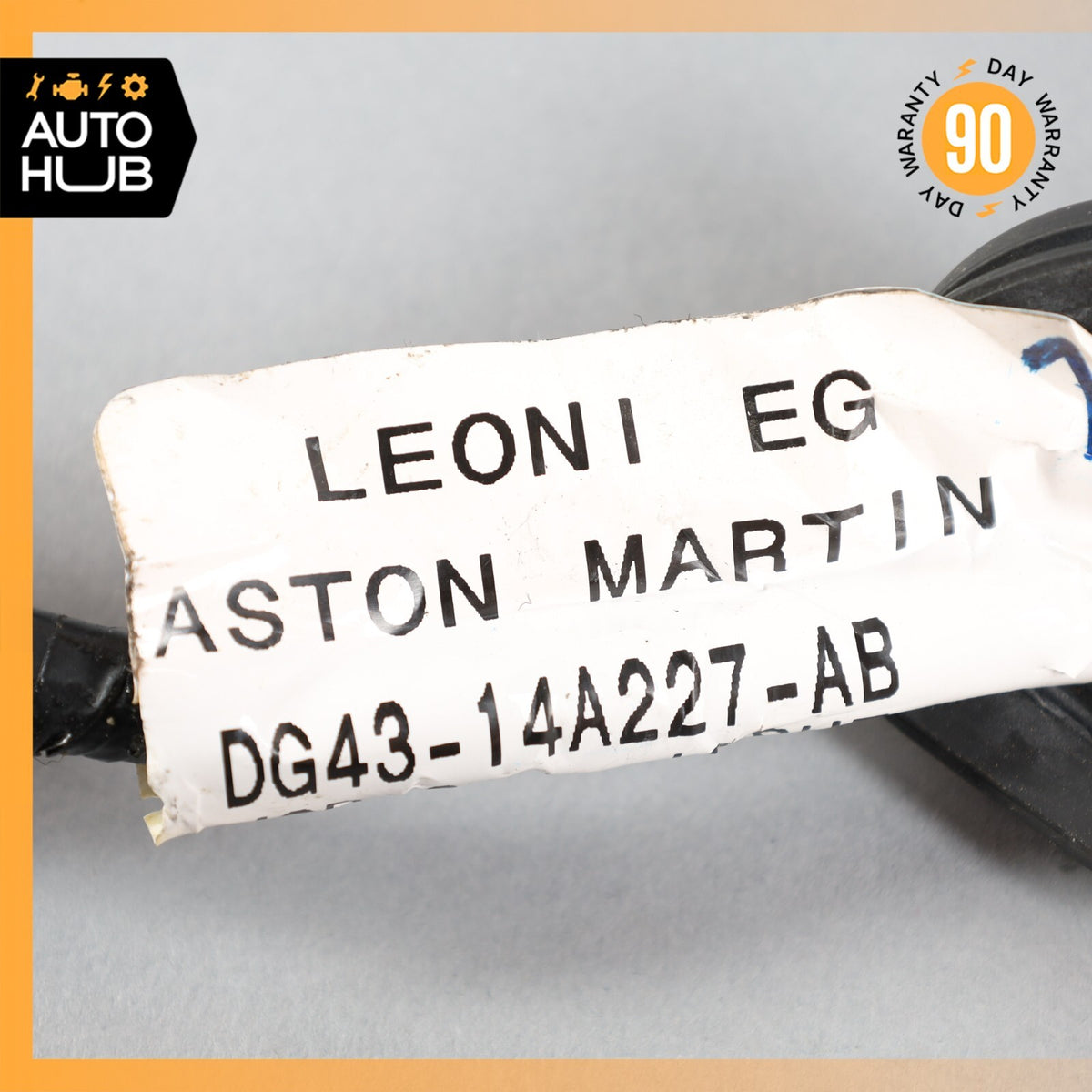 13-16 Aston Martin DB9 Coupe Rear Trunk Wire Harness DG4314A227AB OEM 35k - photo 10
