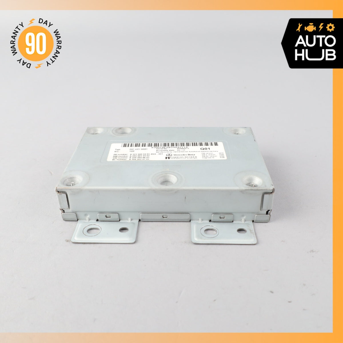 Mercedes W221 S400 CL550 SLK350 Communication Interface Module OEM 77k - photo 6