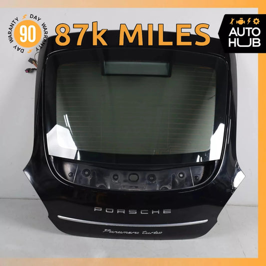 10-13 Porsche Panamera 970 Turbo Trunk Lid Liftgate Tailgate Hatch Shell OEM 87k - photo 1
