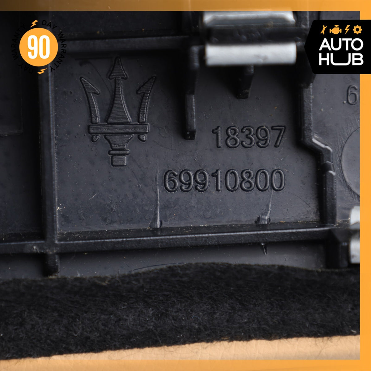 08-17 Maserati Granturismo M145 Front Right Interior Door Panel Armrest OEM - photo 16