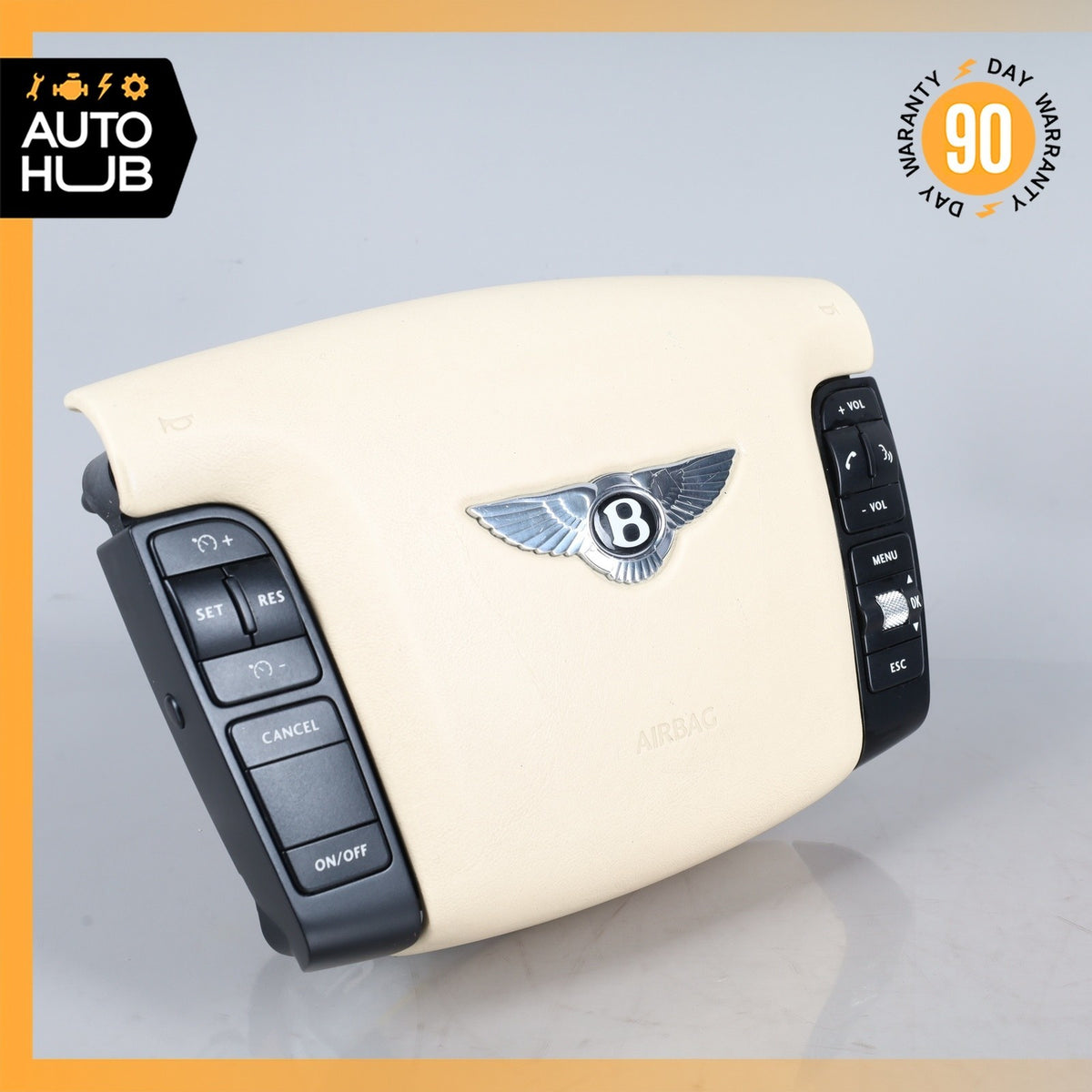 03-13 Bentley Continental GTС Flying Spur Driver Steering Wheel Airbag OEM 40k - photo 5
