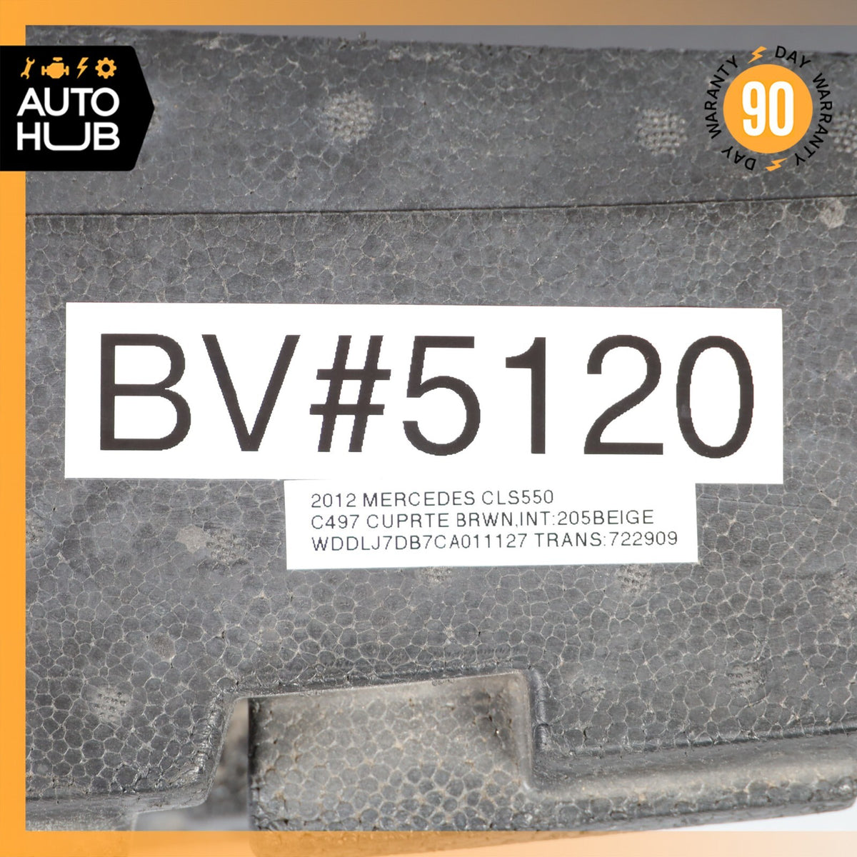 12-14 Mercedes W218 CLS550 Front Bumper Impact Absorber 2188852337 OEM - photo 13