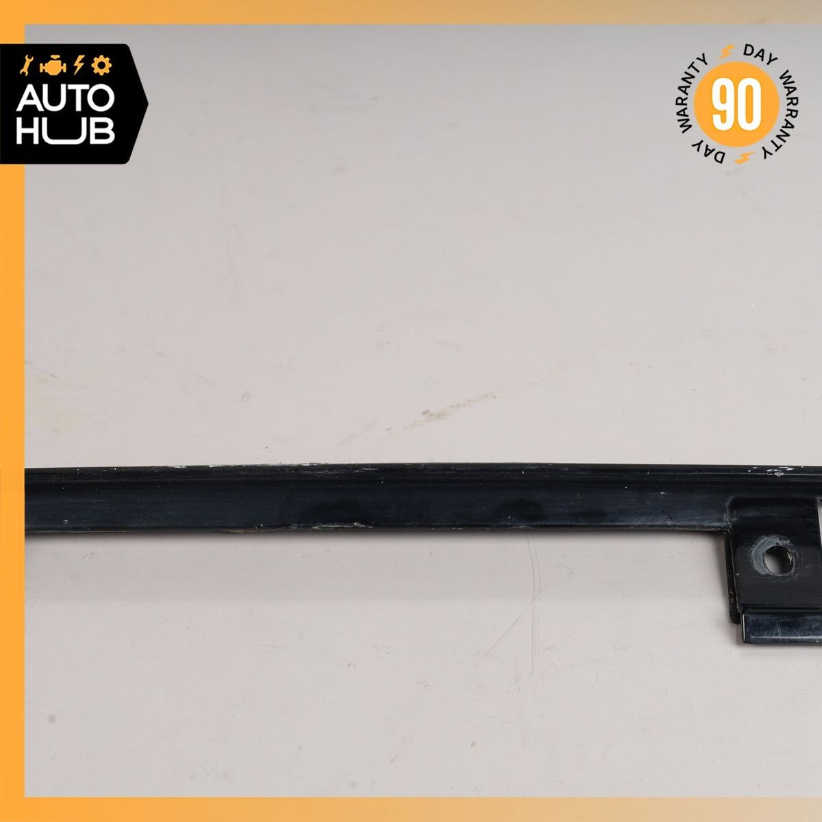 92-99 Mercedes W140 S320 S500 S600 Trunk Lid License Plate Trim Panel Black OEM - photo 11