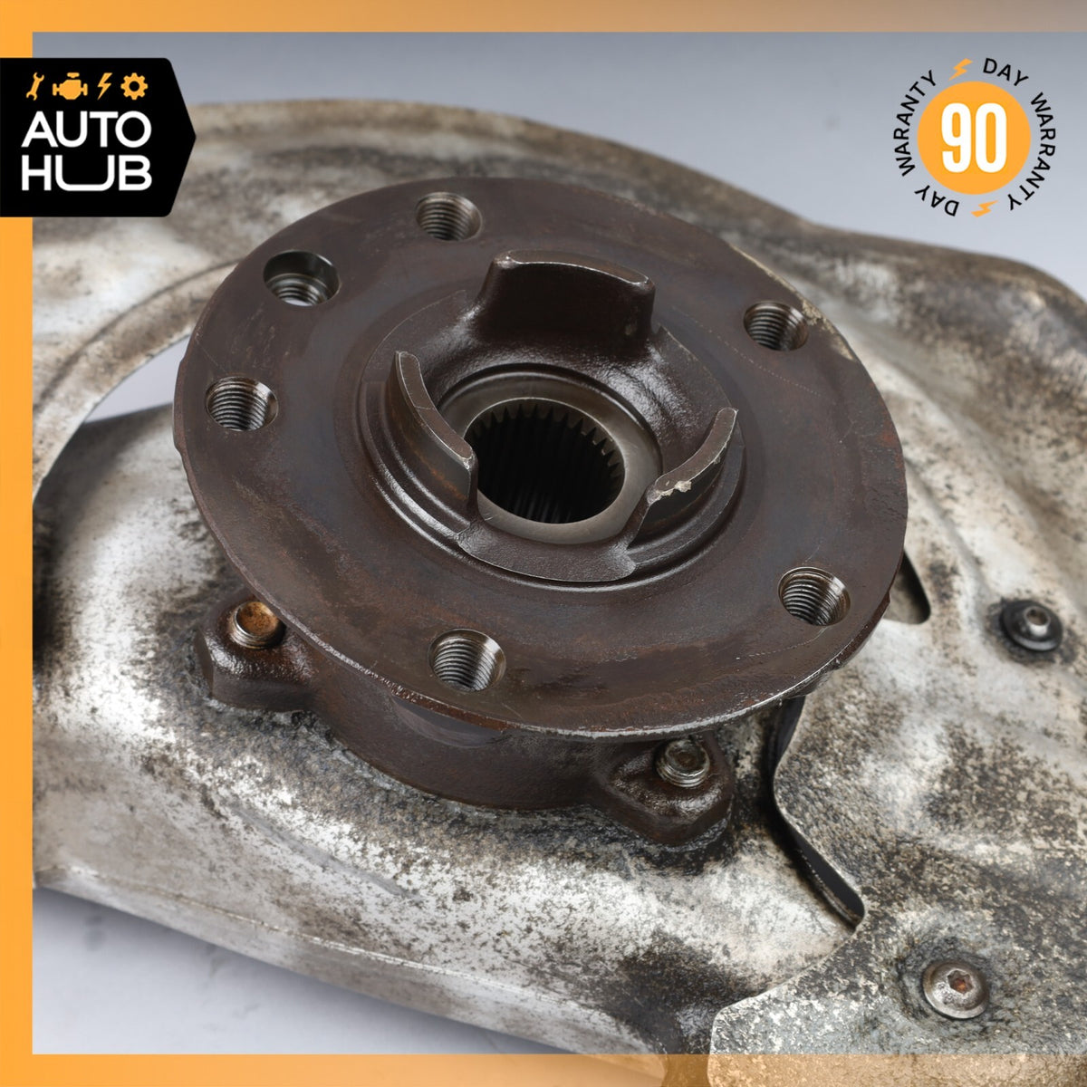 11-18 Porsche Cayenne 958 Hybrid S Front Left Driver Knuckle Spindle OEM - photo 6