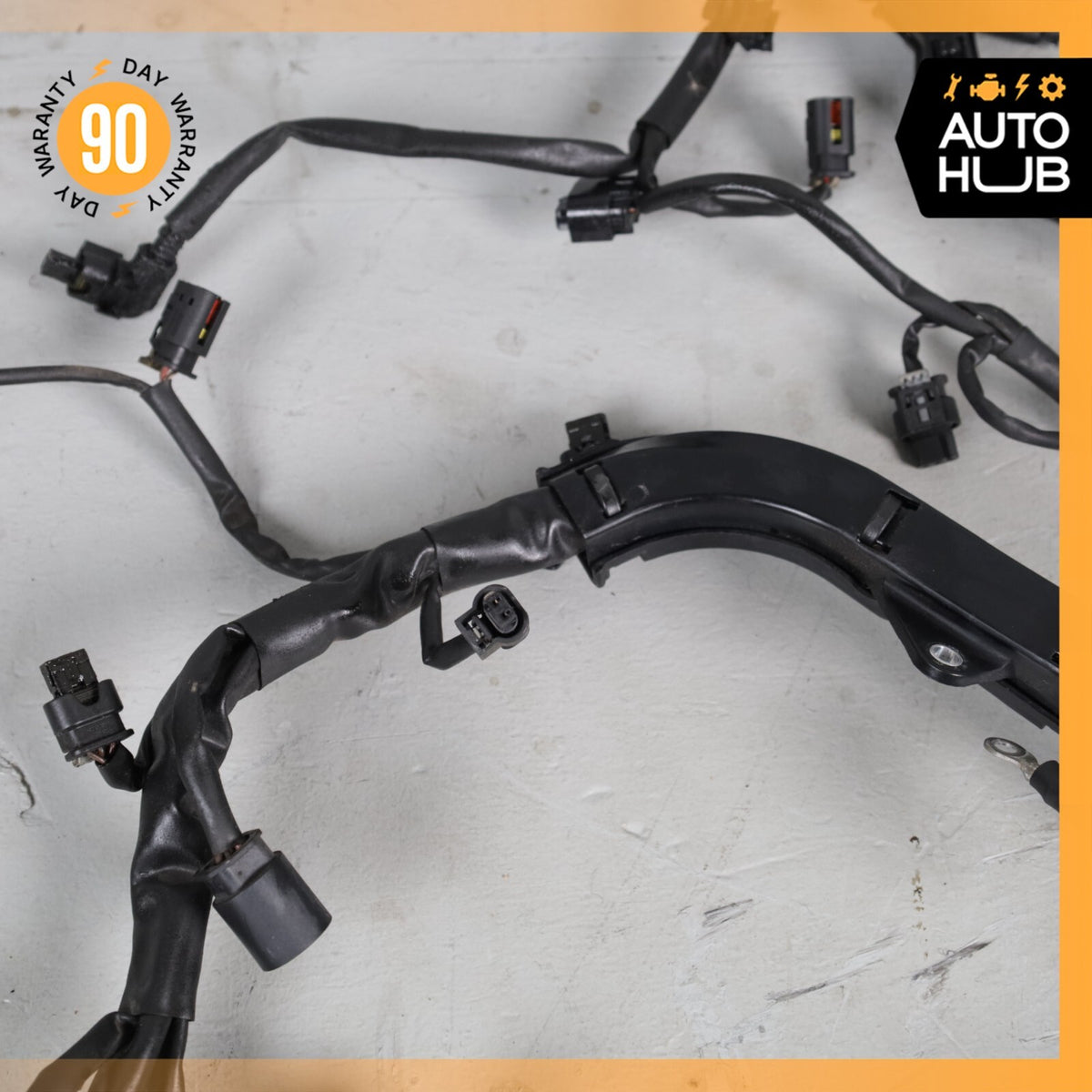 11-14 Mercedes W221 S63 CL63 AMG 5.5L V8 M157 Engine Motor Wiring Harness OEM - photo 5