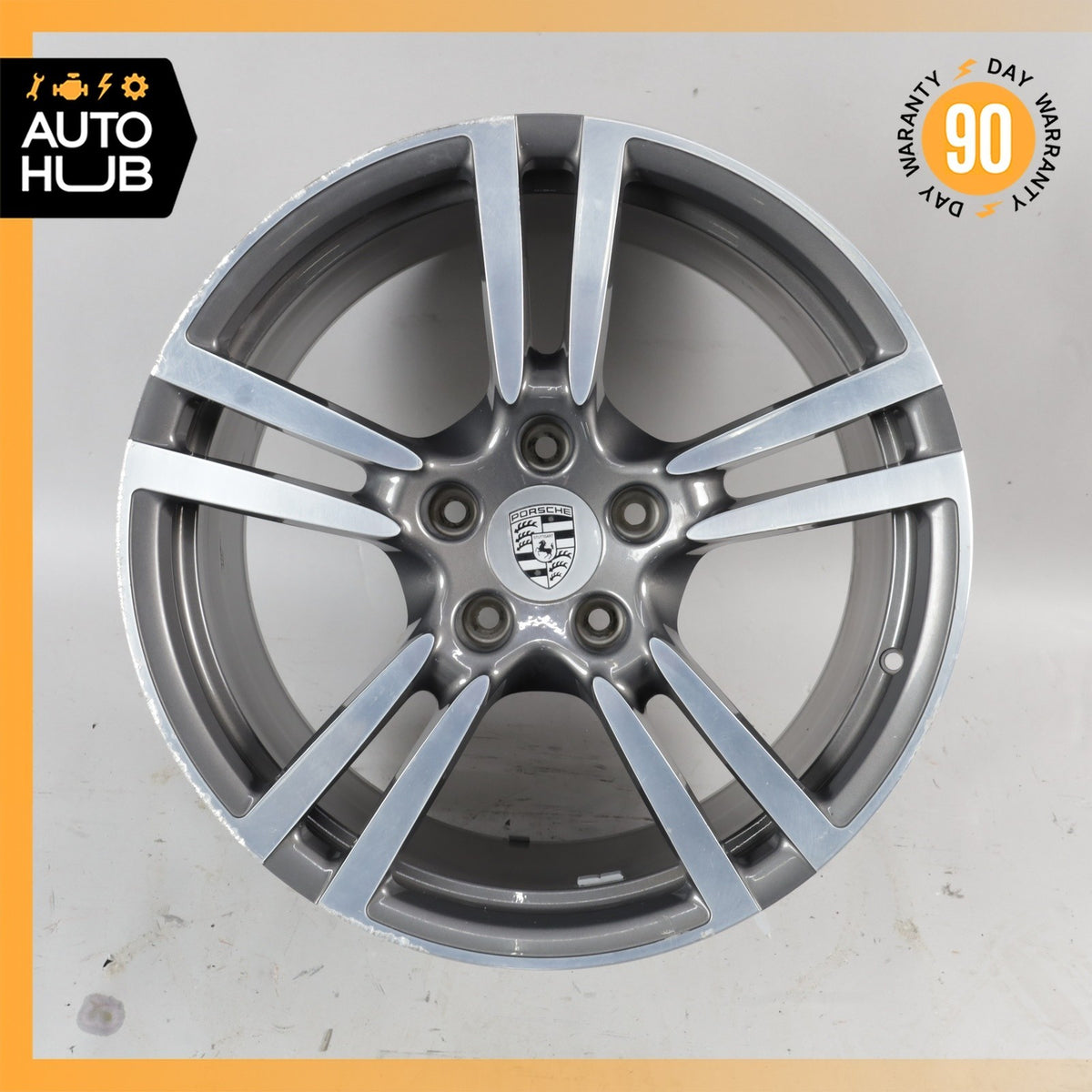 10-16 Porsche Panamera 970 11 X 20 20" Rear Wheel Rim 97036219201 OEM - photo 1